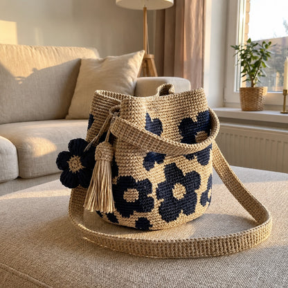 Bolso De Flores Hecho a Mano🌷