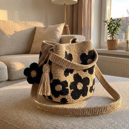 Bolso De Flores Hecho a Mano🌷
