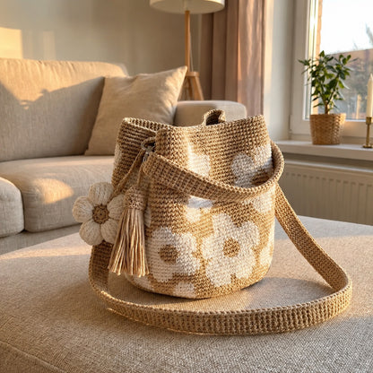 Bolso De Flores Hecho a Mano🌷