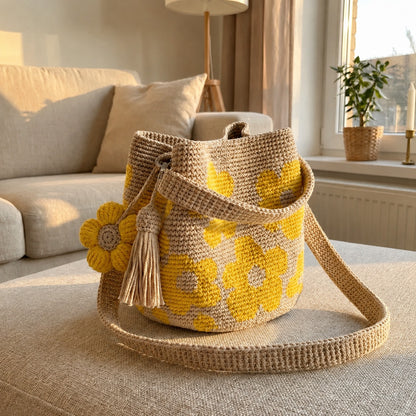 Bolso De Flores Hecho a Mano🌷